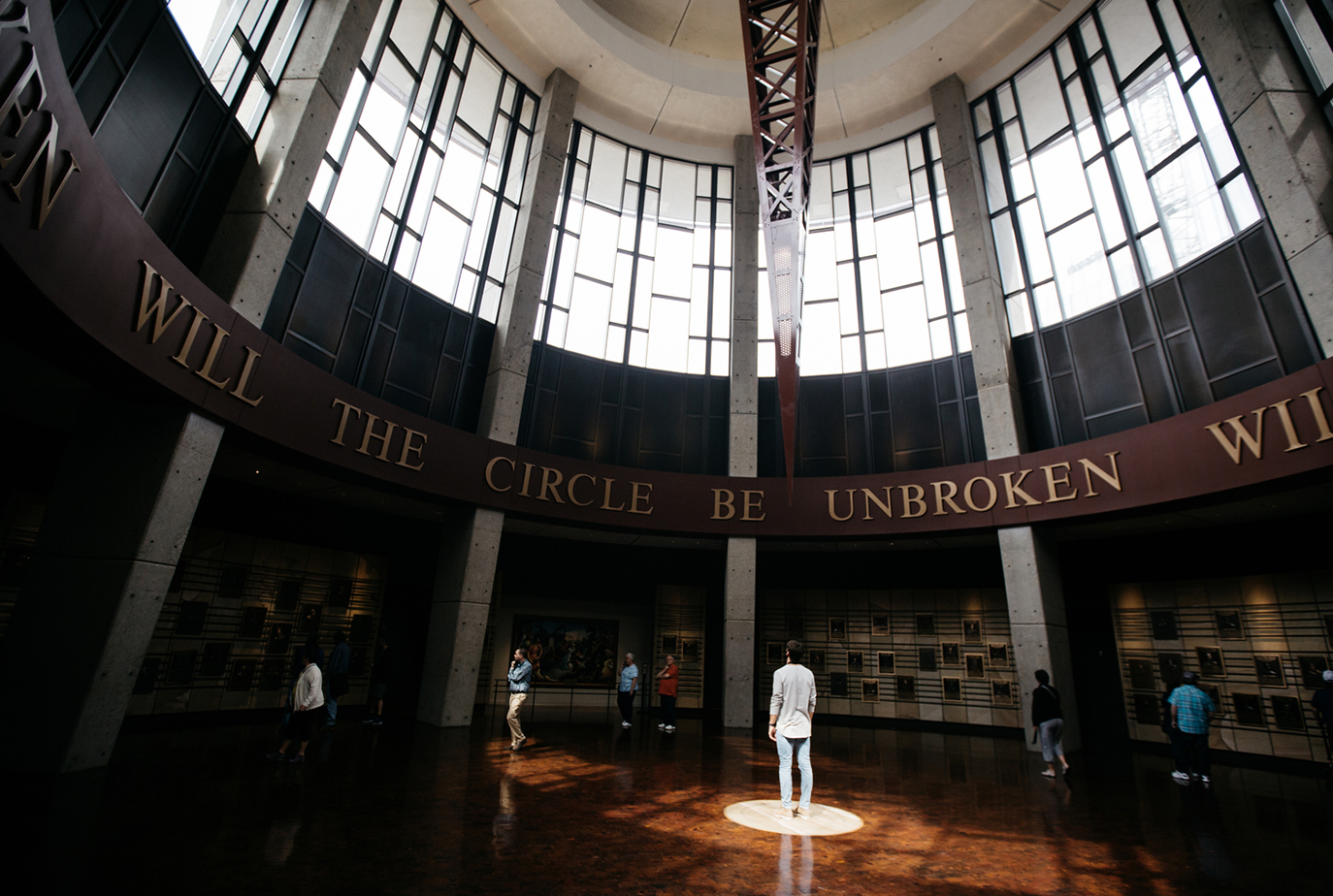 Inside the Country Music Hall of Fame and Museum.