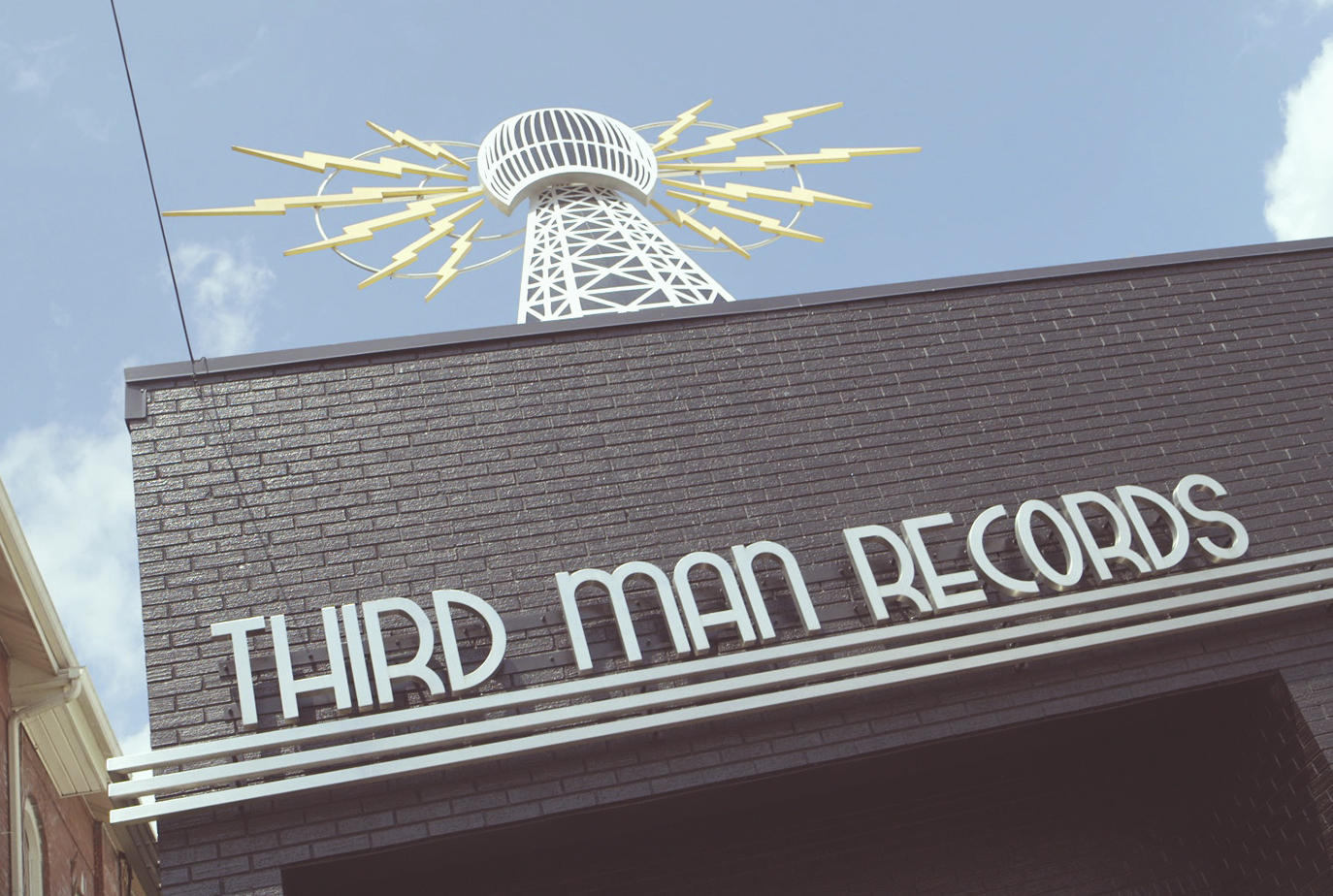 Third Man Record front entrance