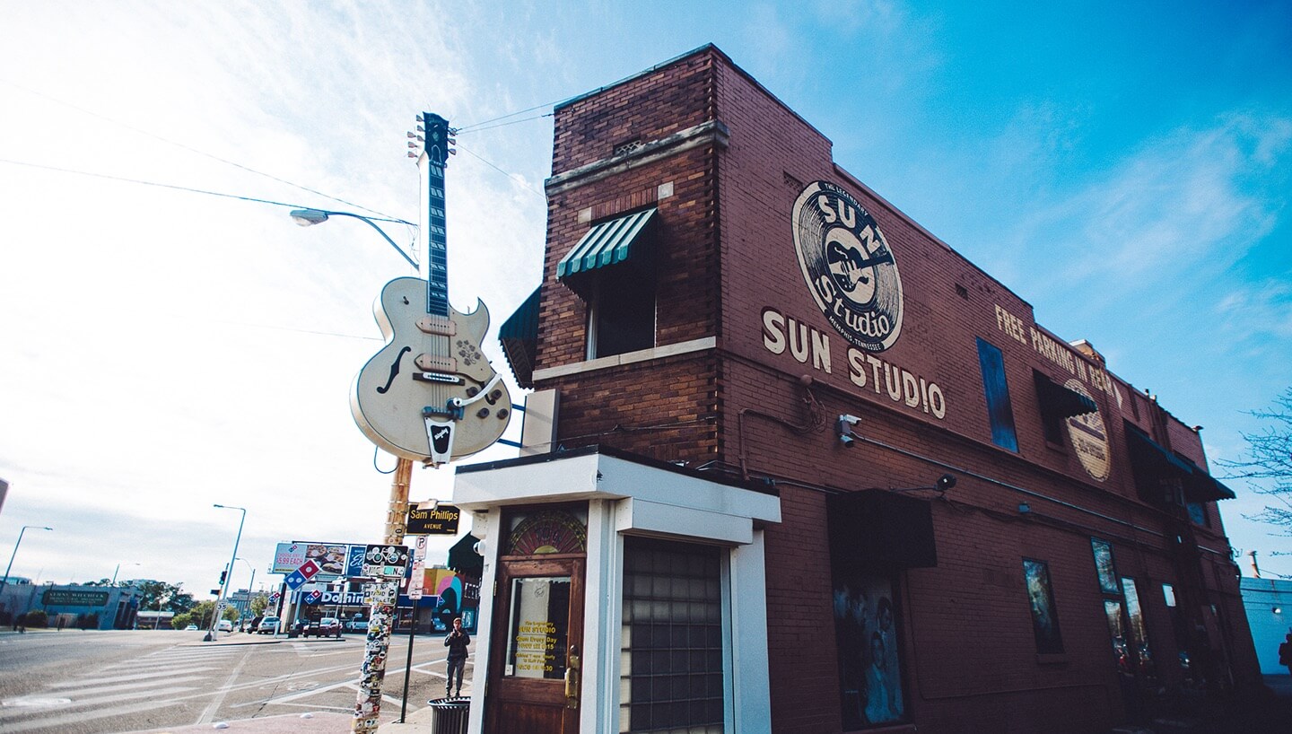 Sun Studio front entrance.