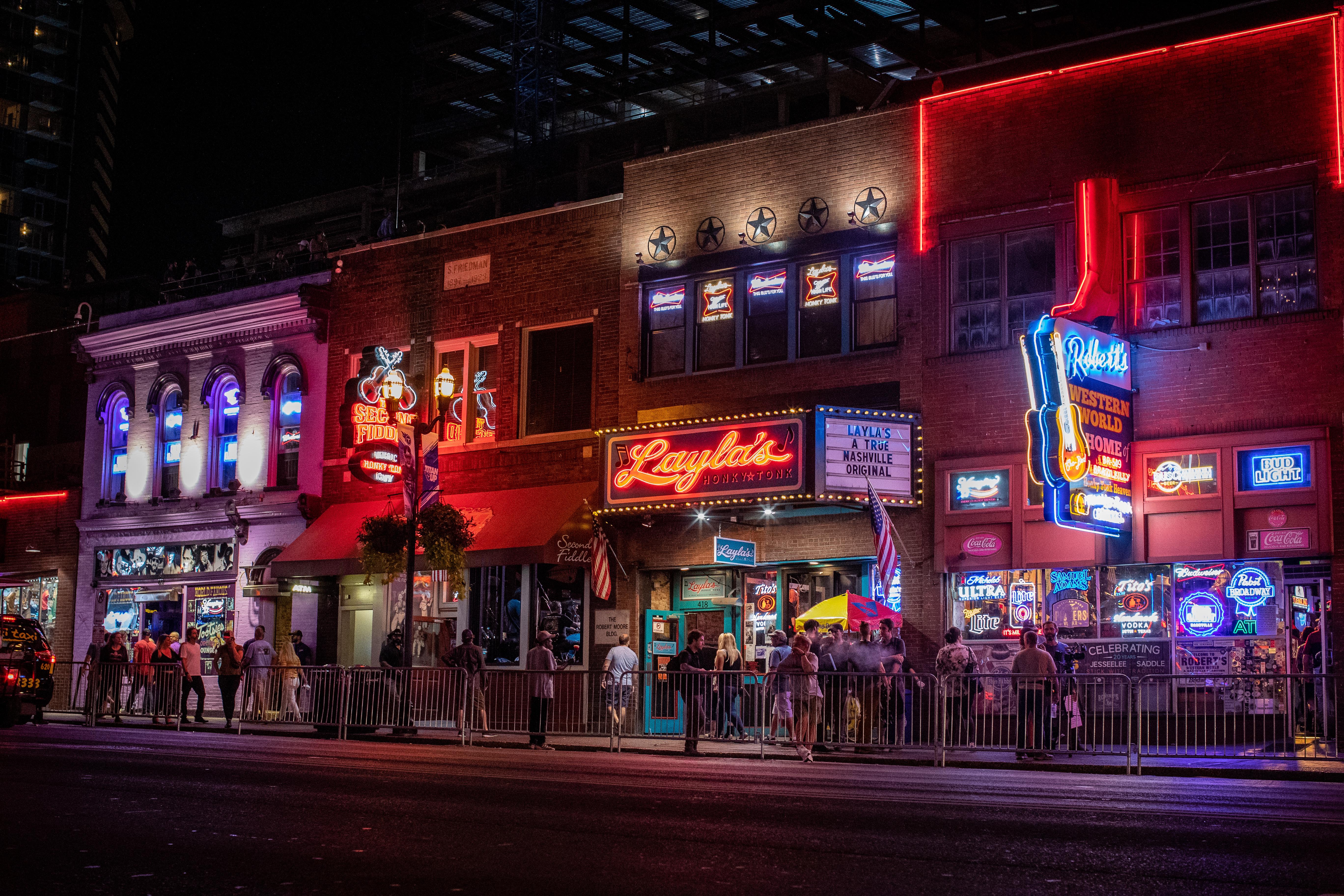 A scene from the Lower Broadway Historic District