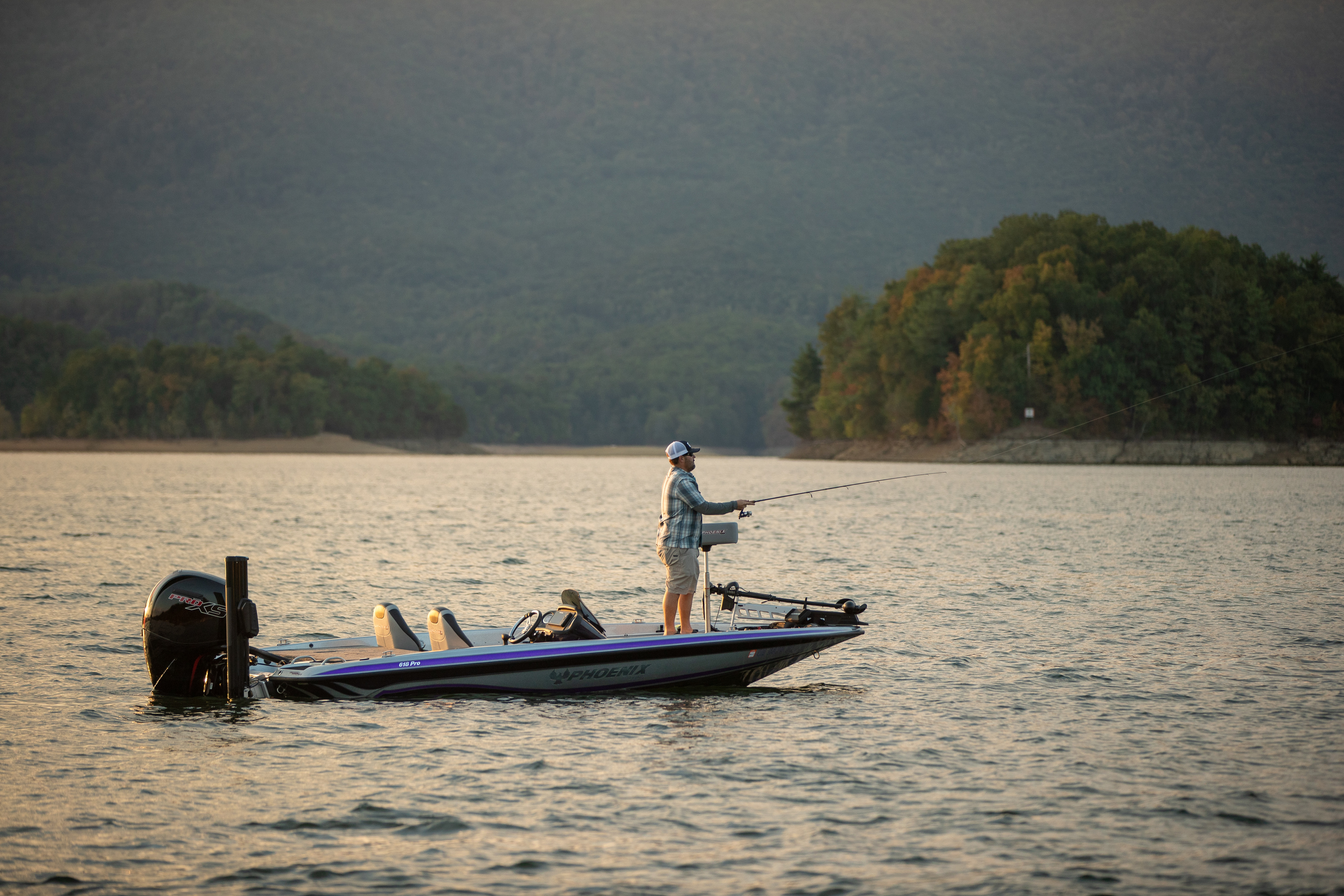Fishing on South Holston Lake in Northeast Tennessee