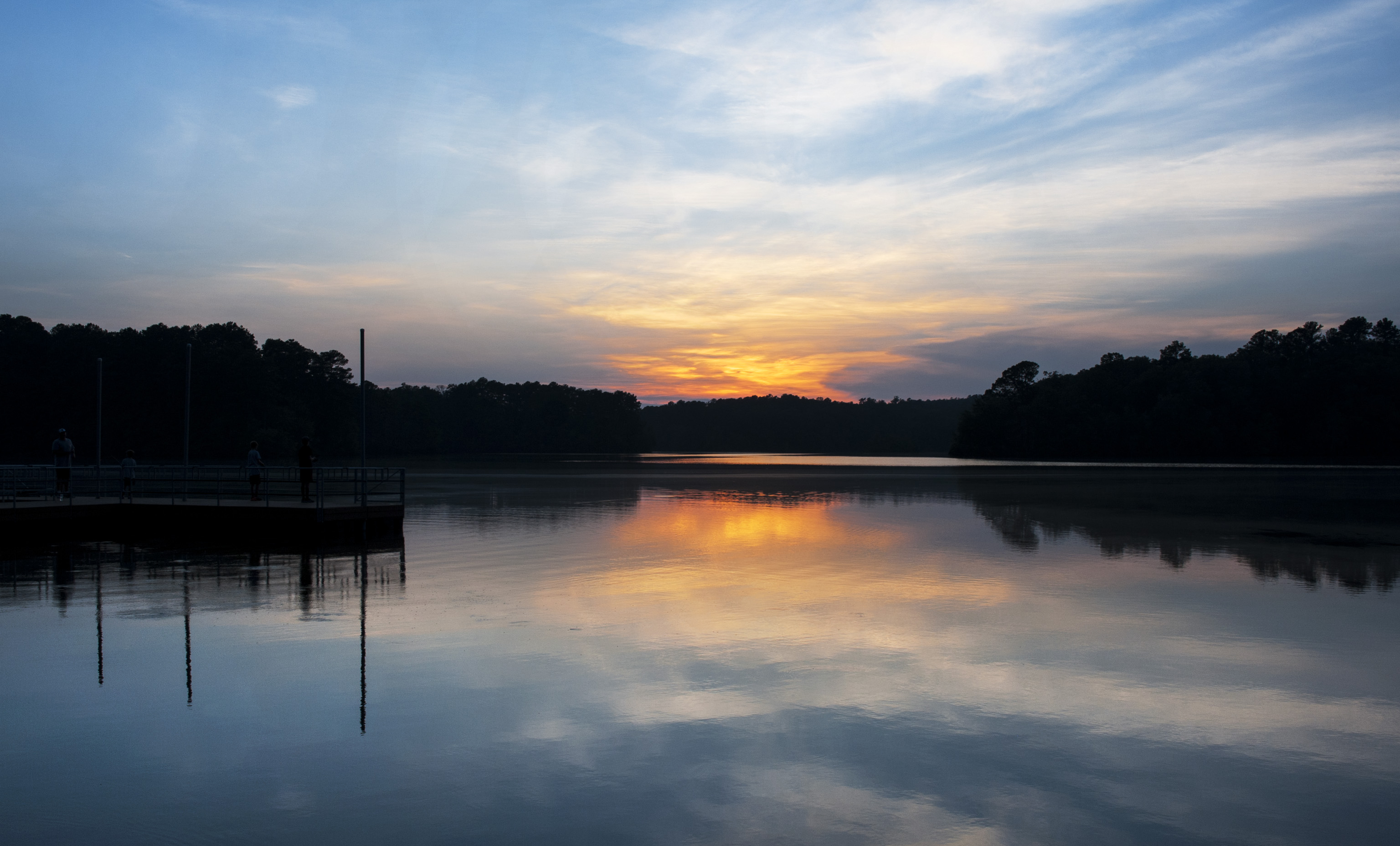 Fishing at Natchez Trace State Park