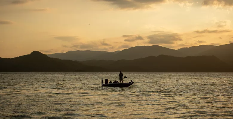 Fishing on South Holston Lake in Northeast Tennessee