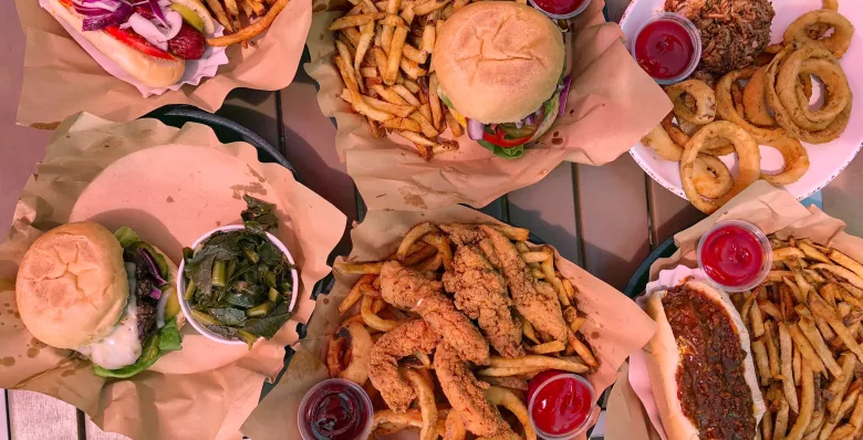 Six meals offered at The Burgers, Loudon TN