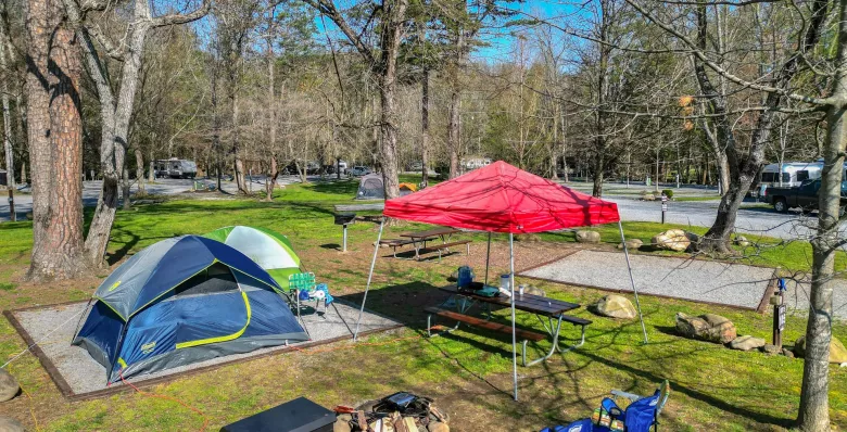 Greenbrier Campground in Gatlinburg, TN