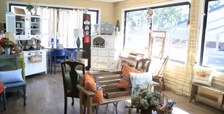 Home decor from All Around Southern Mercantile in Hohenwald TN