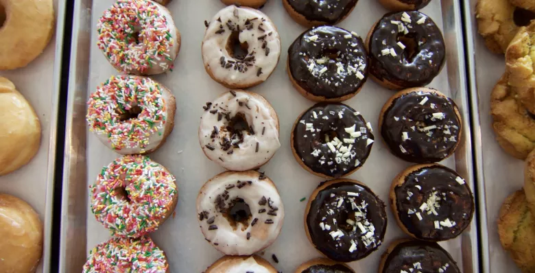 Doughnuts from local Status Dough in Knoxville, TN