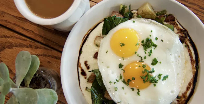 Breakfast at The Plaid Apron in Knoxville, TN