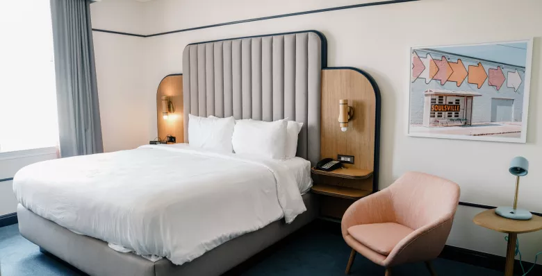 Boutique hotel in downtown Memphis, Hu. Hotel