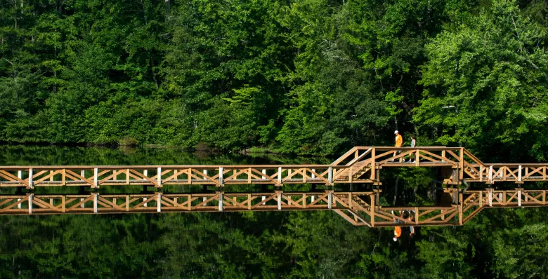 Fishing at Natchez Trace State Park