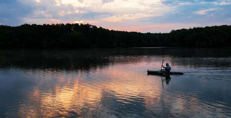 Fishing at Natchez State Park