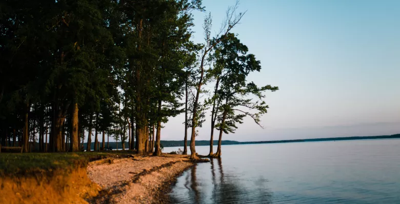 Bruton Branch Beach at Pickwick Landing State Park, Tennessee