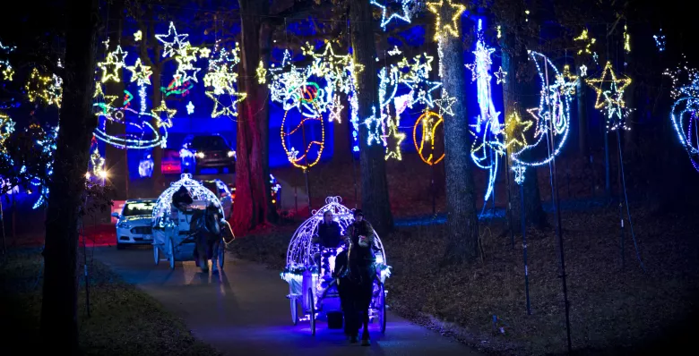 Starry Nights at Shelby Farms Park in Memphis, TN