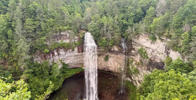 Waterfall at Fall Creek Falls State Park