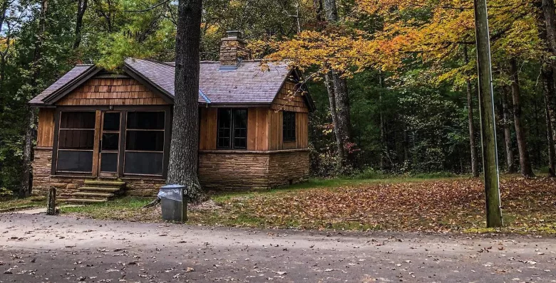 Cabin at Cumberland Mountain State Park in Crossville TN