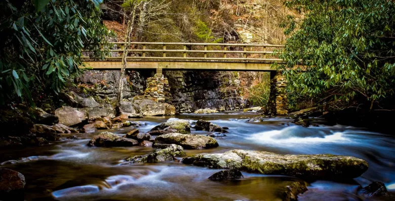 Laurel Falls in Gatlinburg TN